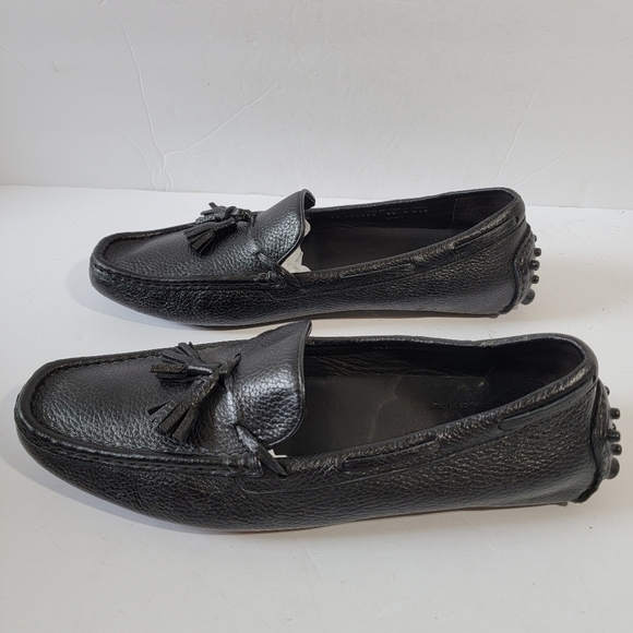 COLE HAAN x Nike Air Made in Italy Black Leather Driver Loafer Men\'s Size 9.5M main image 10